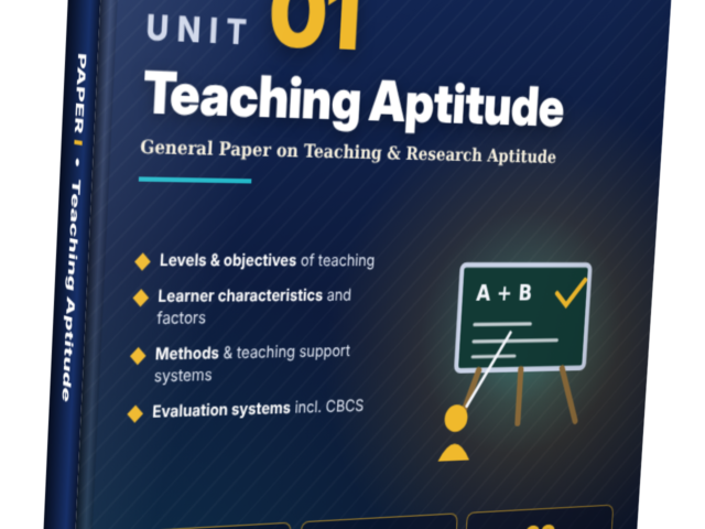 Teaching Aptitude PDF Notes - NTA UGC NET Paper 1