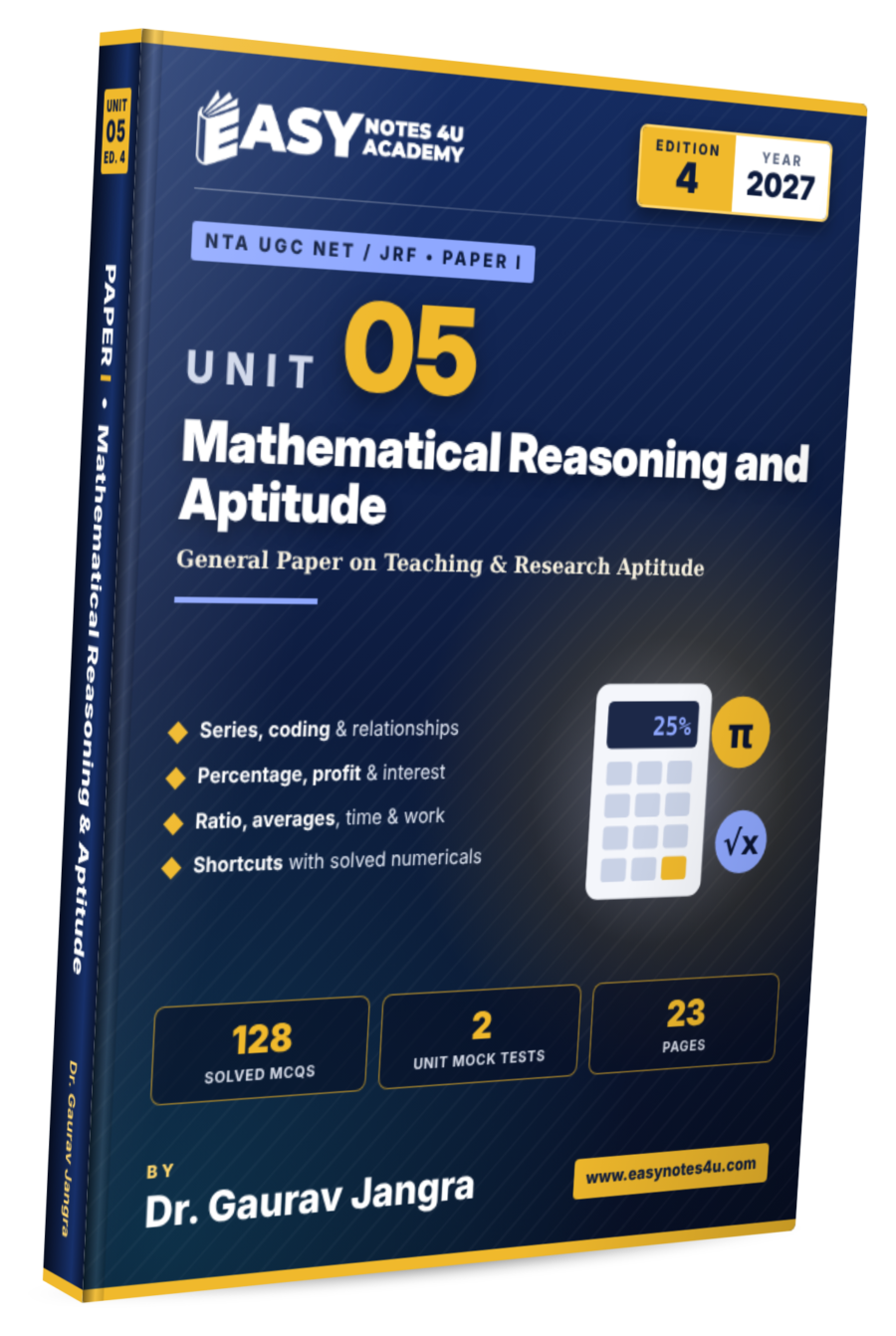 Mathematical Reasoning and Aptitude eBook, PDF Notes & Study Material