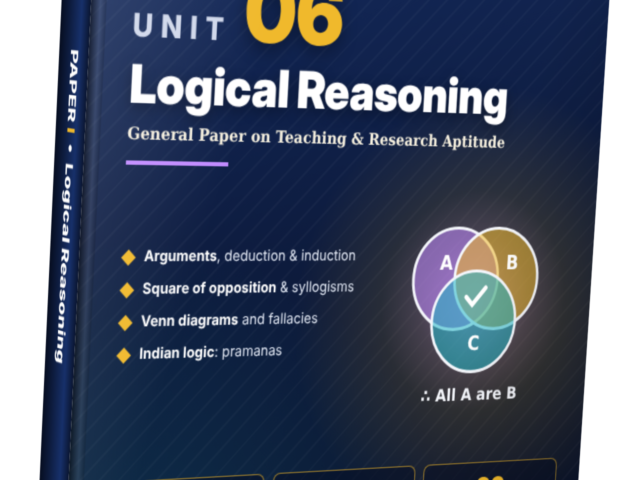 Logical Reasoning PDF Notes eBook - UGC NET Paper 1 & Competitive Exams