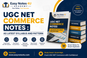 UGC NET Commerce Notes Paper 2 PDF