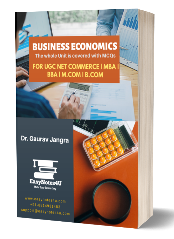 Business Economics PDF Notes UGC NET Commerce | MBA, BBA, M.COM, B.COM