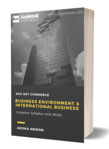 Business Environment & International Business PDF Notes ebook - UGC NET Commerce