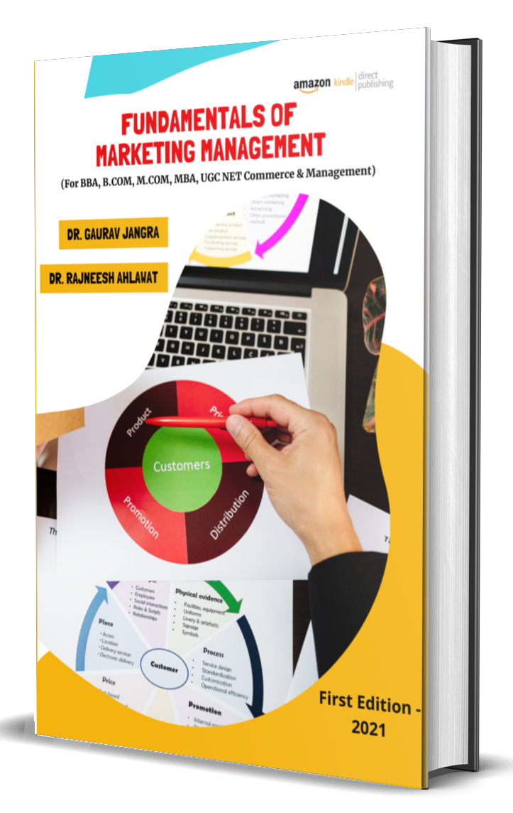 Fundamentals of Marketing Management PDF Notes - UGC NET Commerce Fundamentals of Marketing Management Book by Dr. Gaurav Jangra for MBA BBA B.COM & M.COM