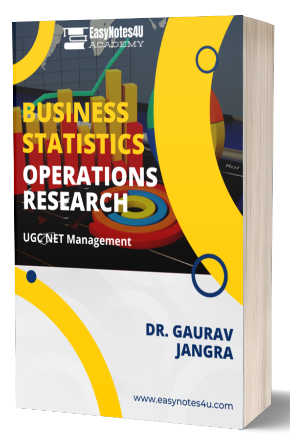 Business Statistics and Operations Research PDF Notes eBook - UGC NET Management