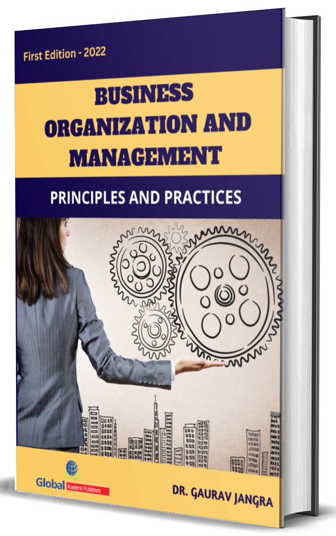 Business Organization and Management Paperback Book for MBA, BBA, B.COM and M.COM PDF Notes eBook Business Organization and Management / Principles and Practices of Management is suitable for MBA, BBA, B.COM, and M.COM, UGC NET Commerce and Management