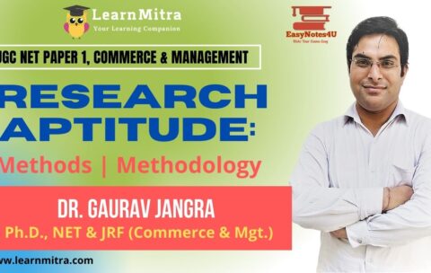 Research Aptitude UGC NET Paper 1 Online Course Classes