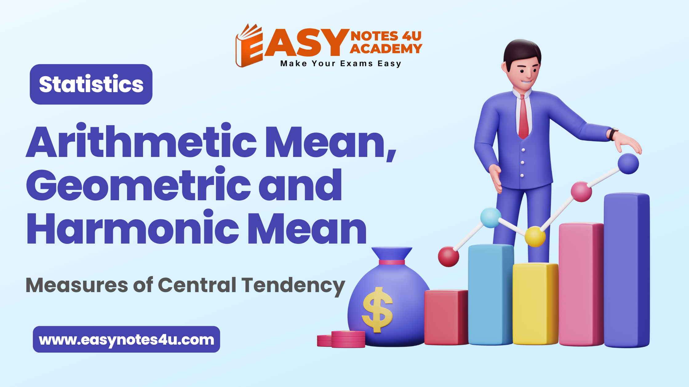 Simple, Weighted, combined arithmetic mean | Geometric Mean | Harmonic Mean | Measures of Central Tendency - Statistics