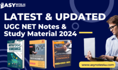 Latest & Updated PDF Notes Books, eBooks & Study Material for UGC NET Paper 1 & Paper 2 Commerce & Management for UGC NET Exam 2024.