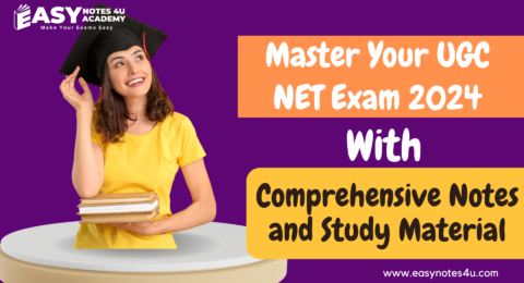 Preparing for the UGC NET Exam 2024 requires a strategic approach and access to high-quality Notes & study material