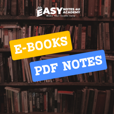 e-Books & PDF Notes