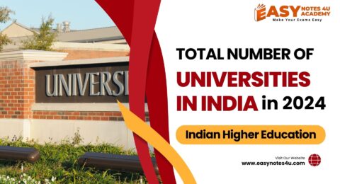 In this article we will discuss about the total number of Central Universities, State Universities, Deemed Universities and Private Universities in India in 2024.