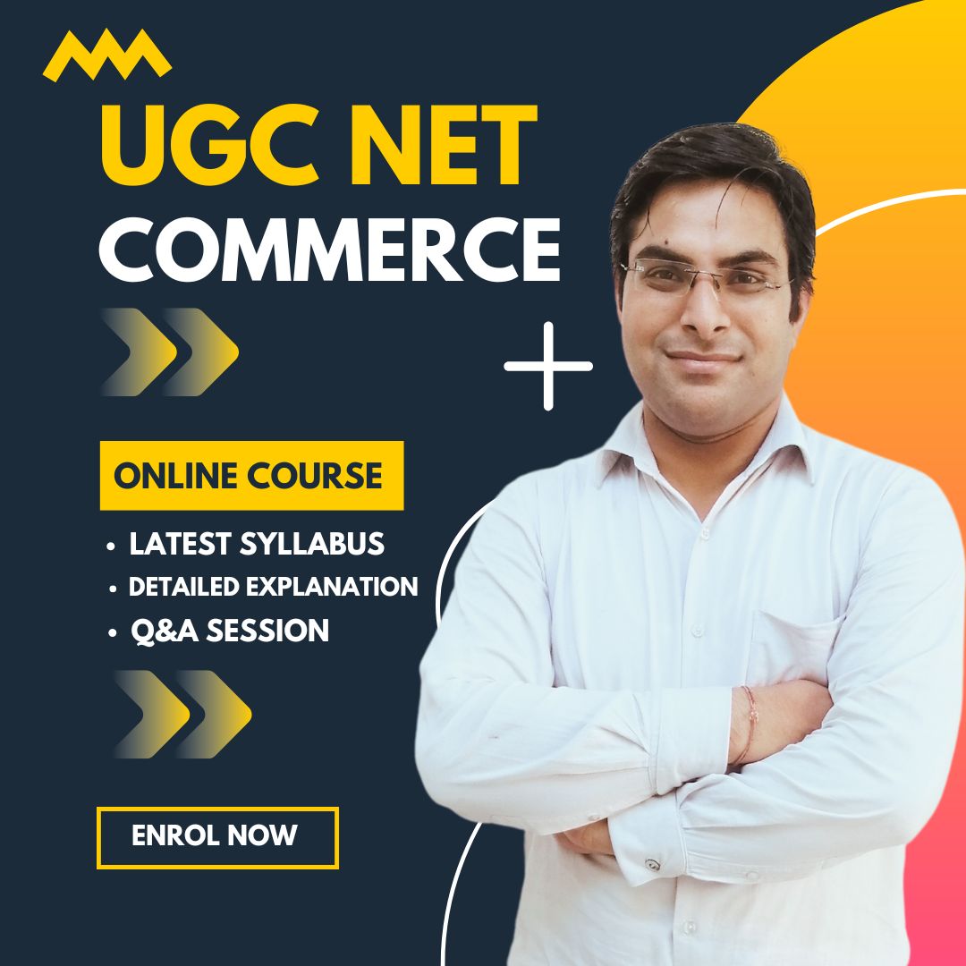 UGC NET Paper 2 Commerce Online Courses and Classes course class