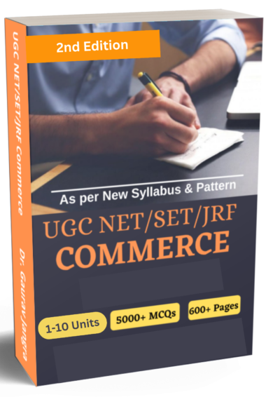UGC NET Commerce Printed Book | Notes & Study Material