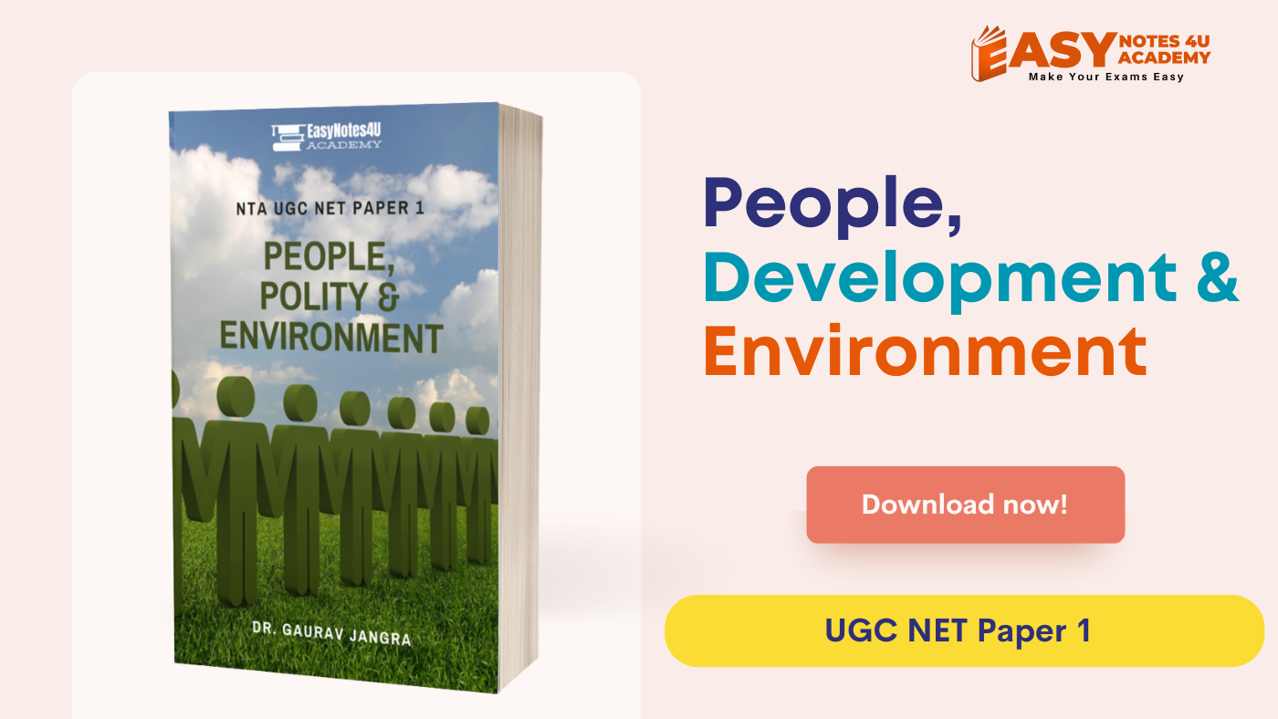 Unit 9 People, Development and Environment — PDF Notes for UGC NET Paper I